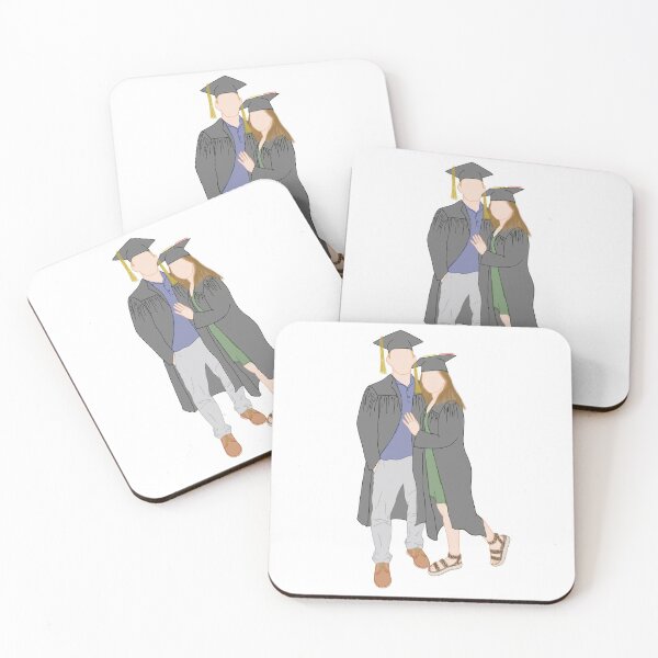 Item preview, Brady & Kena Graduation (Cap & Gowns) designed and sold by allikoos.