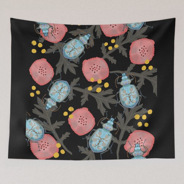 Item preview, bugs and flowers designed and sold by Pacesyte.