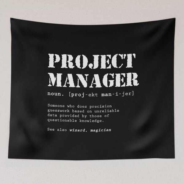 Item preview, Funny Project Manager Dictionary Definition Gift Military Style designed and sold by Stageystuff.