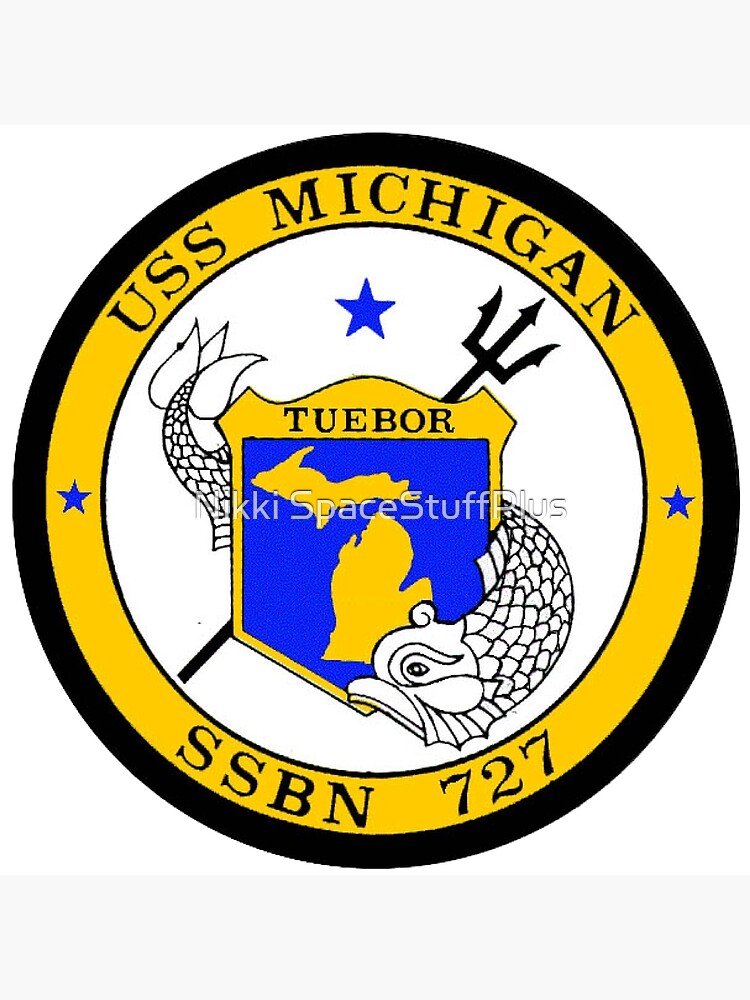 SSBN 727 USS Michigan Crest