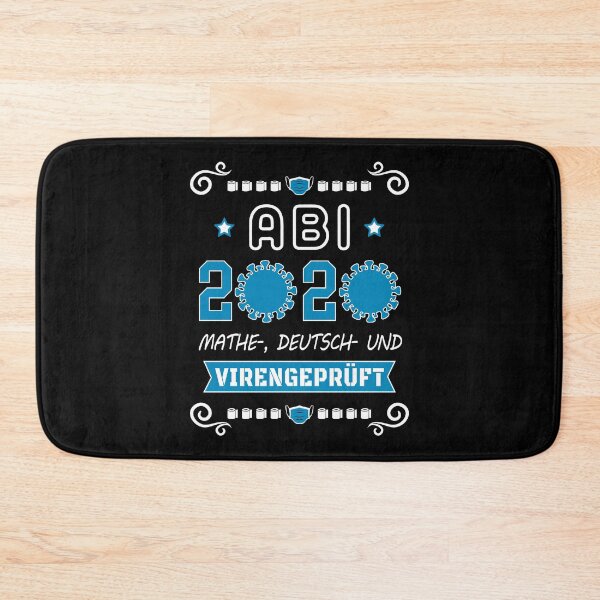 Item preview, ABI 2020 - Math, German and virus checked designed and sold by Teecha.
