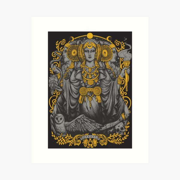 Item preview, Iberian Hecate Gray designed and sold by medusadollmaker.