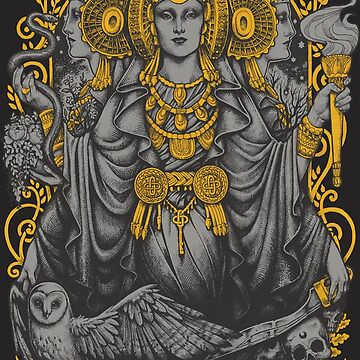 Artwork thumbnail, Iberian Hecate Gray by medusadollmaker