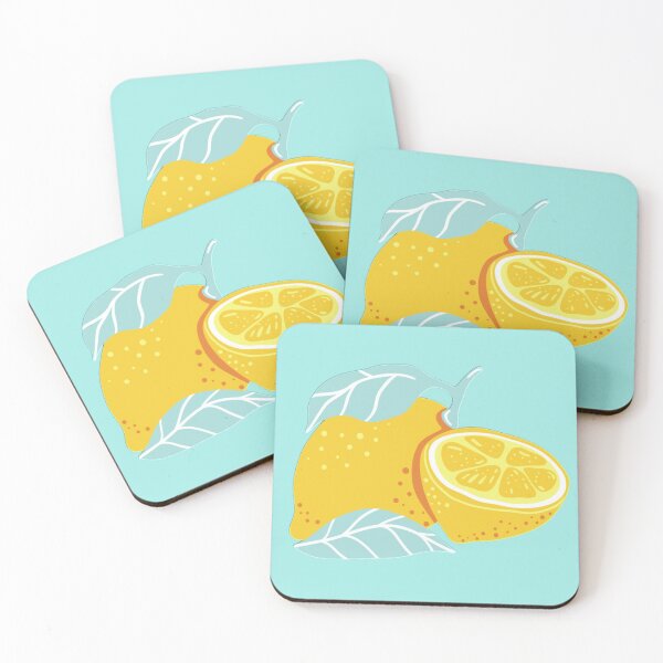 Item preview, Fresh Summer Lemon Pattern designed and sold by wbfm.