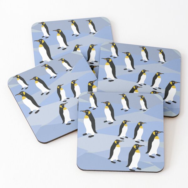 Item preview, Penguins, King Penguins of Antarctica, Emperor Penguins designed and sold by Mandala108.