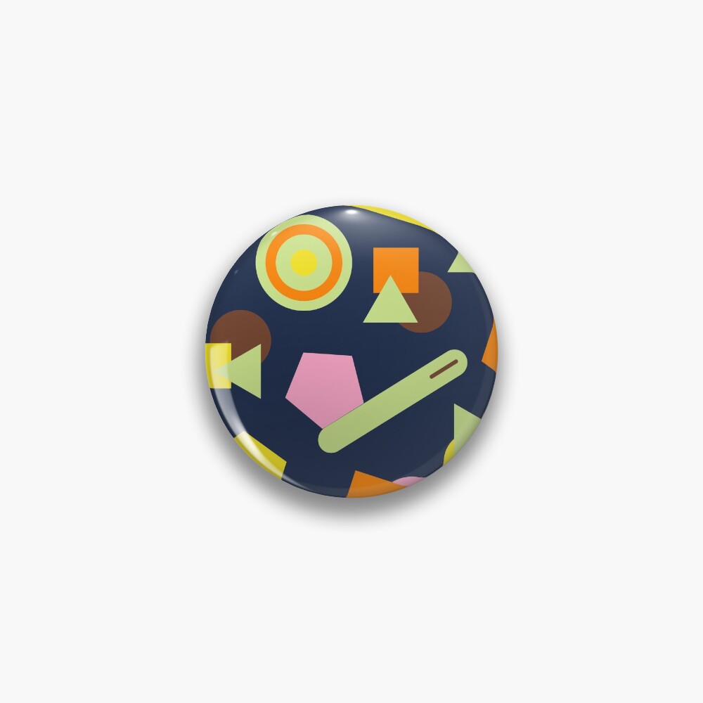 Geometric Sweets Pin