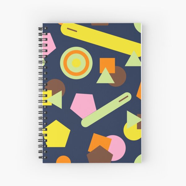 Geometric Sweets Spiral Notebook