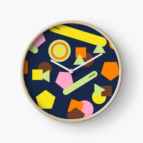 Geometric Sweets Clock