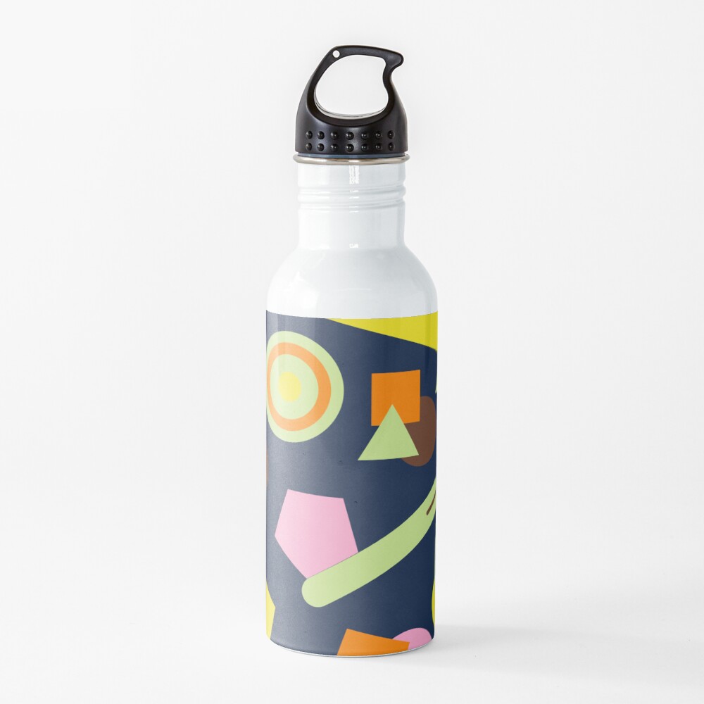 Geometric Sweets Water Bottle