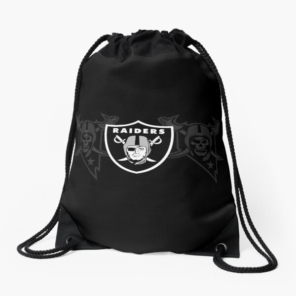 Las Vegas Raiders - Skull Drawstring Bag