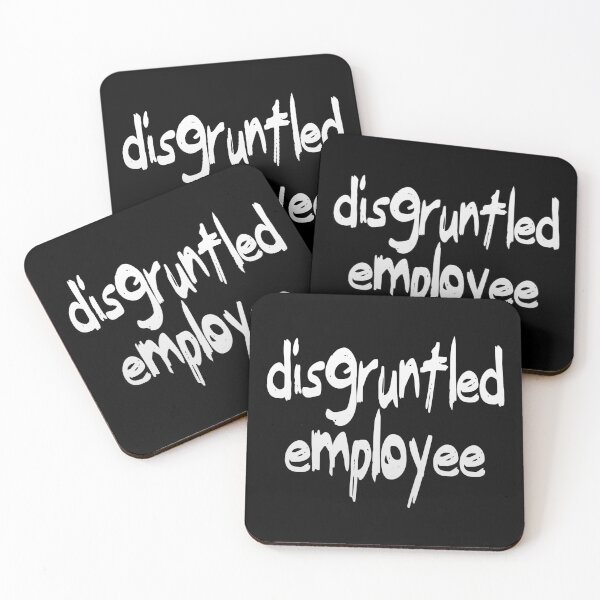 Aperçu de l'œuvre Employé mécontent (citation virale drôle) créée et vendue par SassyClassyMe.