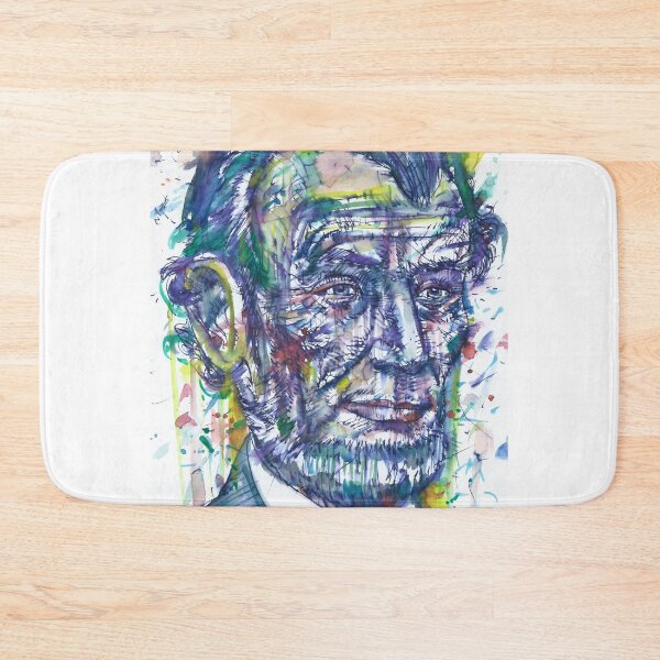 Item preview, ABRAHAM LINCOLN watercolor and ink portrait.2 designed and sold by lautir.