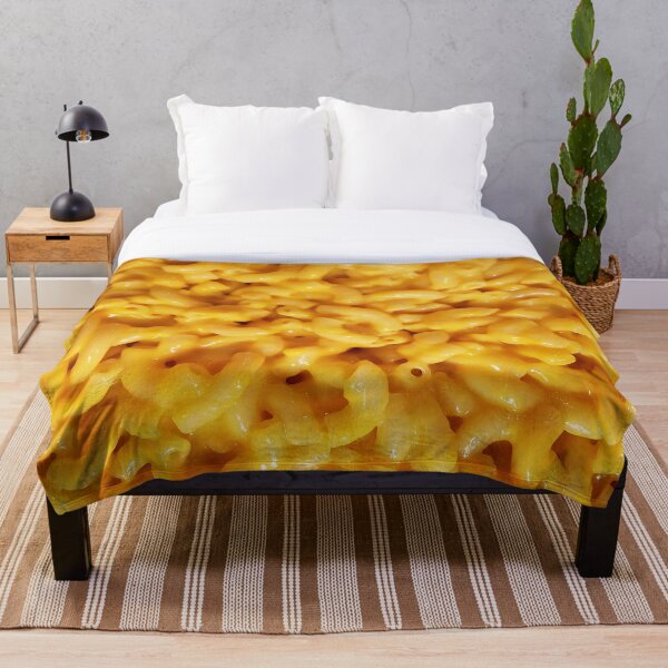 Mac n' Cheesey Throw Blanket