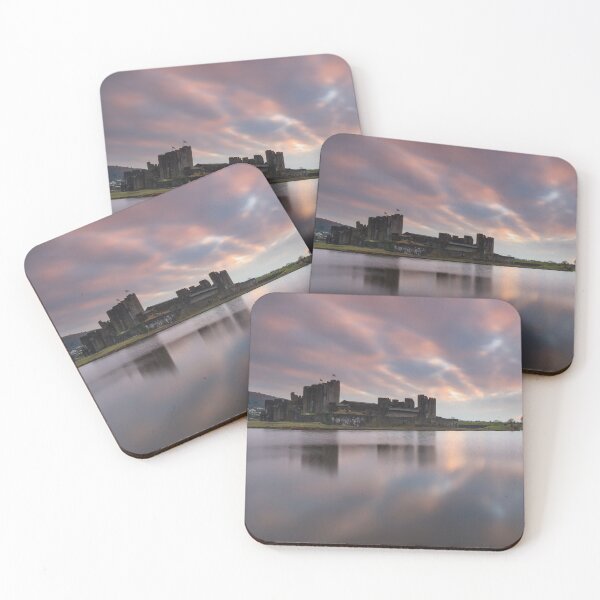 Item preview, Caerphilly Castle at Sunset designed and sold by bitm2007.