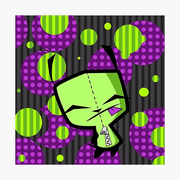 Invader Zim Gir Photographic Prints for Sale | Redbubble