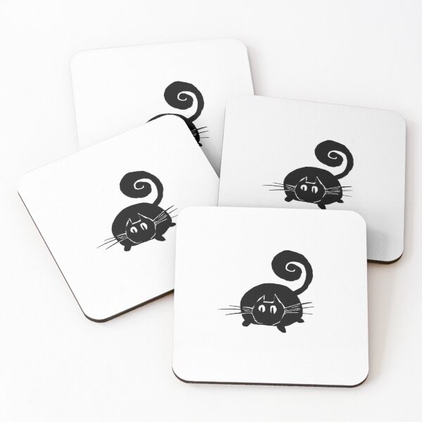 Item preview, Black cat #3 (Kekeke.) designed and sold by doodlesquash.