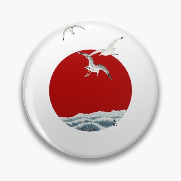 Item preview, Japanese Flag - Gulls designed and sold by weavernap.