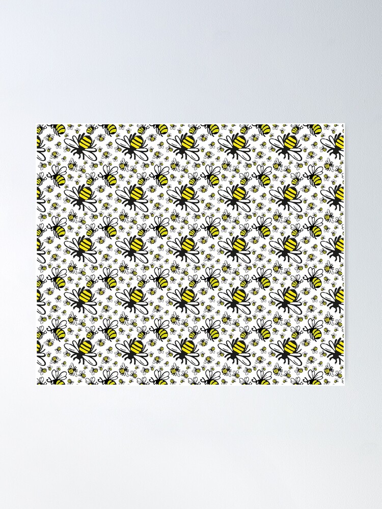 Alternate view of Buzzy Bee and his little ones Poster