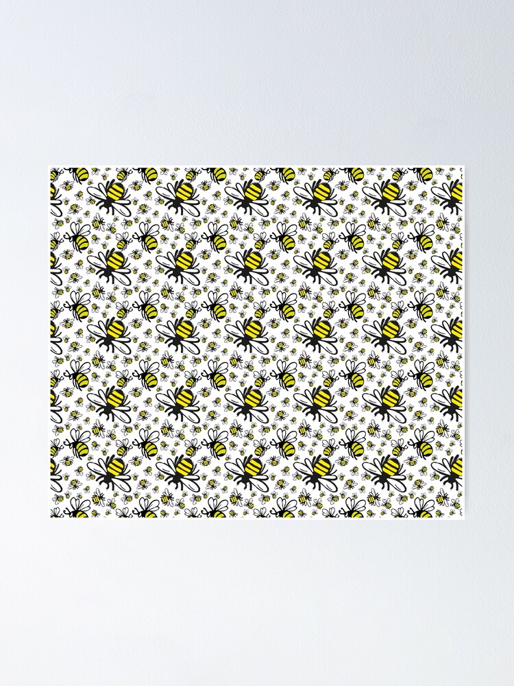Alternate view of Buzzy Bee and his little ones Poster