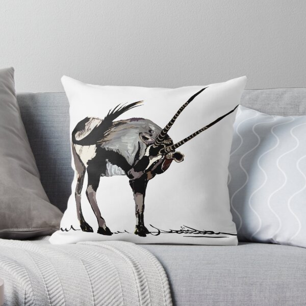 Oryx Throw Pillow
