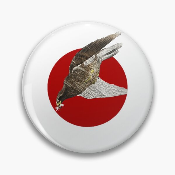 Item preview, Japanese Flag - Diving Eagle designed and sold by weavernap.