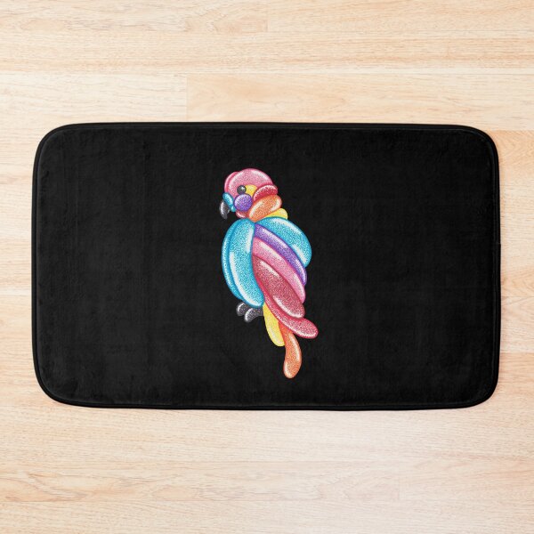 Item preview, Parrot gift balloon twisting animal pointillism painting designed and sold by MitoP.