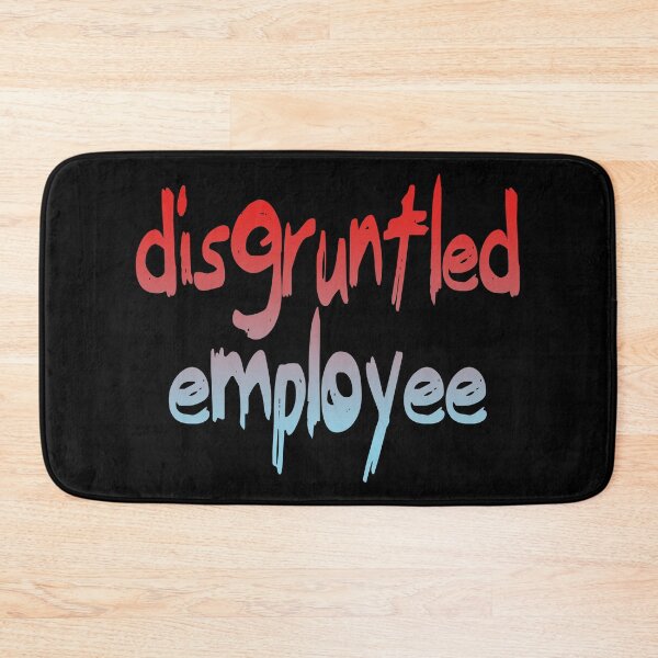 Item preview, Disgruntled Employee (Funny Viral Quote • Red Blue) designed and sold by SassyClassyMe.