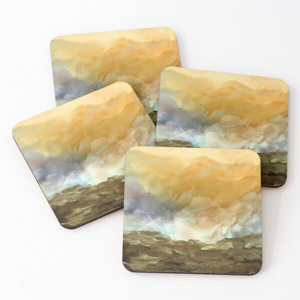 Item preview, Glorious Morning Abstract Landscape  designed and sold by Korinne Carpino.