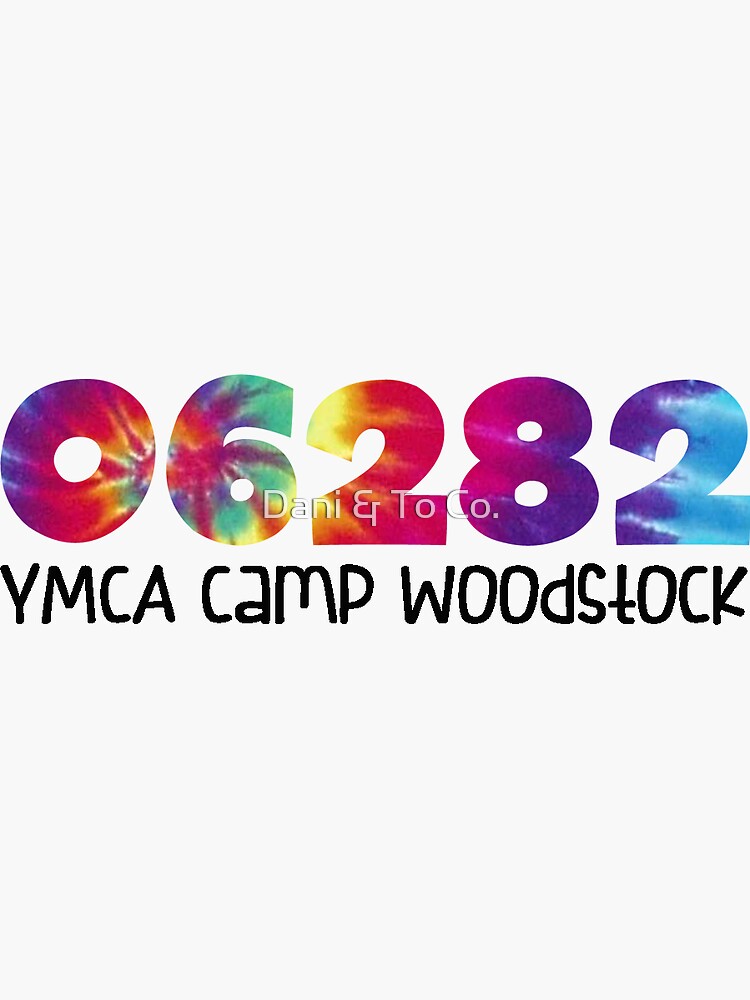 "YMCA Camp Woodstock" Sticker for Sale by ddrago Redbubble