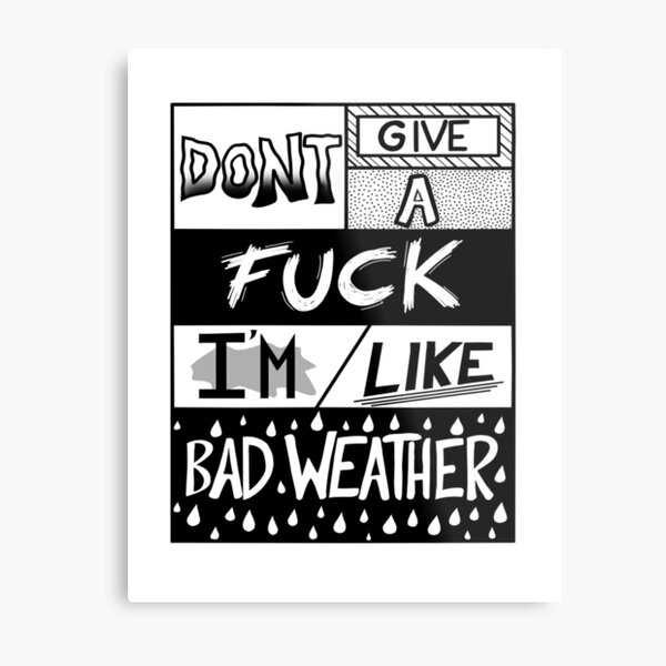 Item preview, Near Mint - Bad Weather designed and sold by MariangelP.