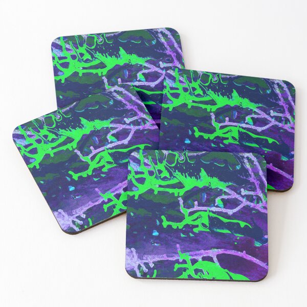 Item preview, Blue Green Abstract Pattern  designed and sold by MyTribePatterns.