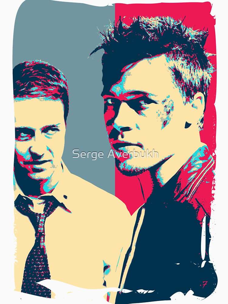 Fight Club Revisited - Tyler Durden and The Narrator Pullover Hoodie for  Sale by Serge Averbukh