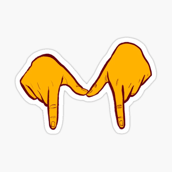 MN hands Sticker