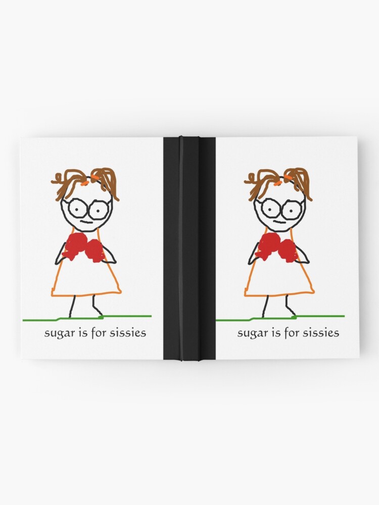 Alternate view of jenny quips: sugar is for sissies Hardcover Journal