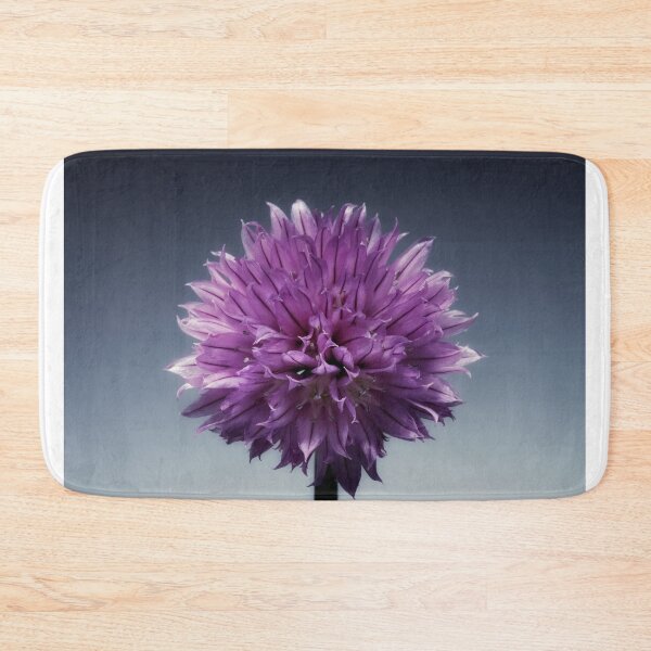 Item preview, Single flowering Chive herb, on grad tint. designed and sold by Phillip Thornton.