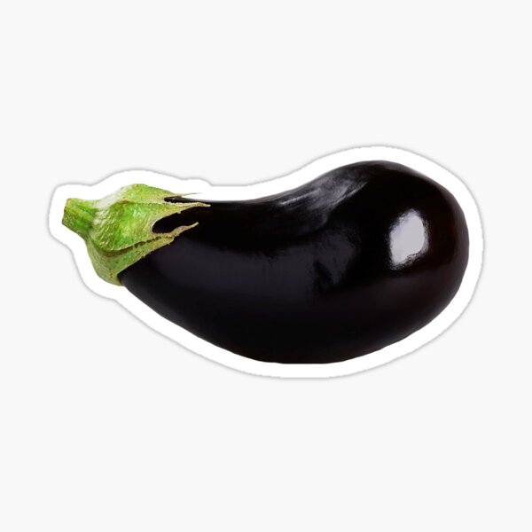 Eggplant Sticker