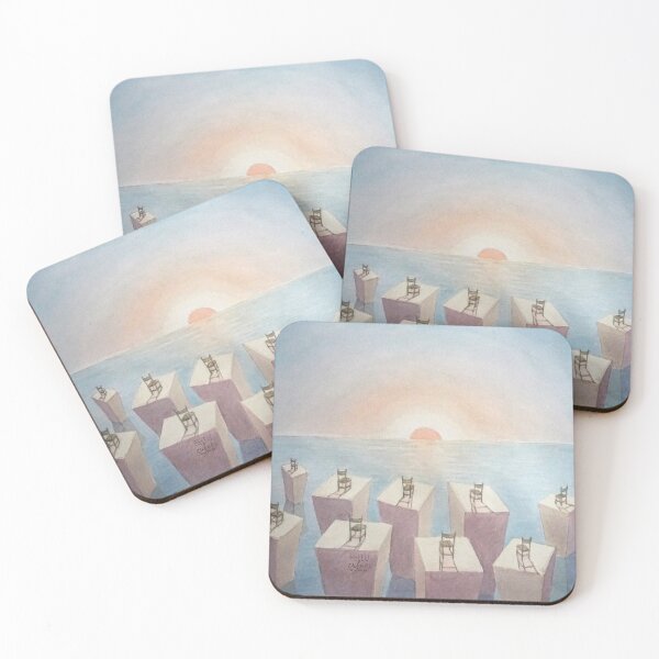 Item preview, Sunset or Sunrise? | Quarantine Watercolours designed and sold by BelluCuluri.