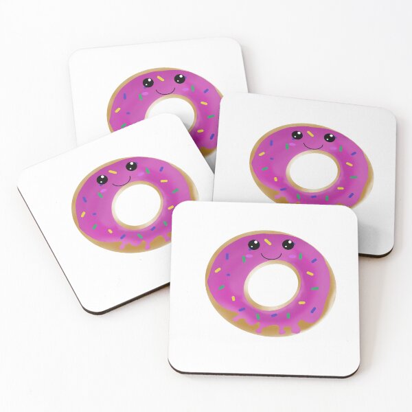 Item preview, Cute Kawaii Pink Donut Pattern T Shirt designed and sold by Kawaiindoodle.