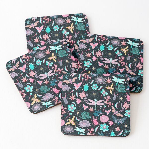 Item preview, Japanese flowers and bugs  designed and sold by Chelsea Swan.