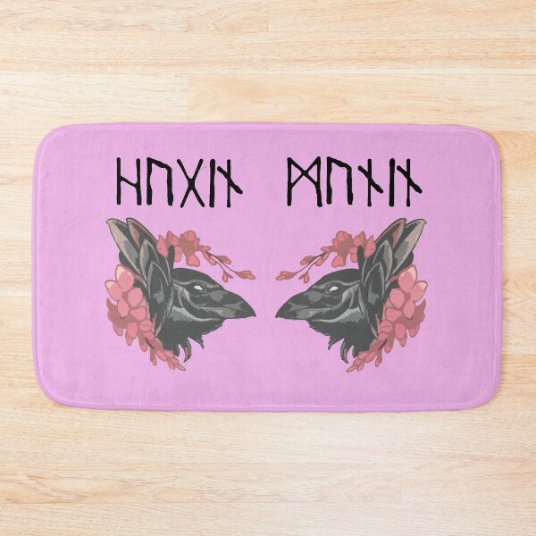 Item preview, Hugin & Munin Flowers designed and sold by MandWthings.