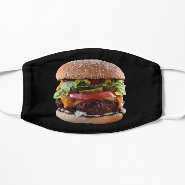 Burger Flat Mask