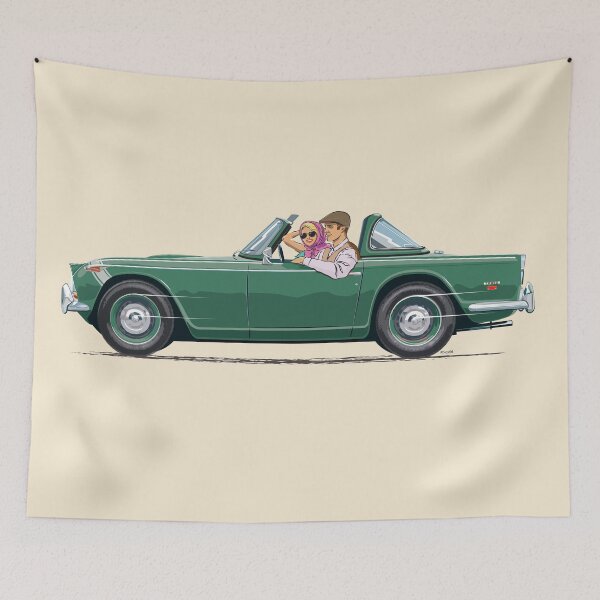 Item preview, British Racing Green color TR250 with optional Surrey Top designed and sold by Bigs66.