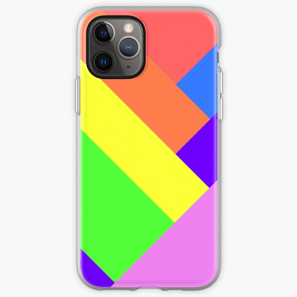"Color Geometric Design iPhone Case" iPhone Case & Cover by Pulkit99