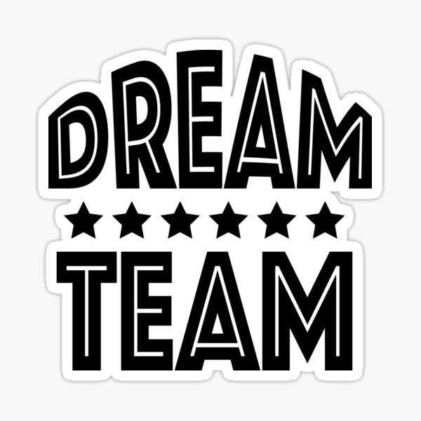 Item preview, dream team team colleague work office family designed and sold by Catcrea.