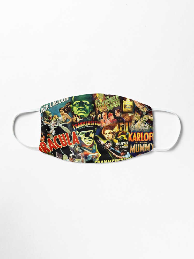 Alternate view of Monster Movies Mask