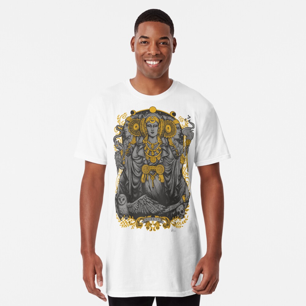 Item preview, Long T-Shirt designed and sold by medusadollmaker.