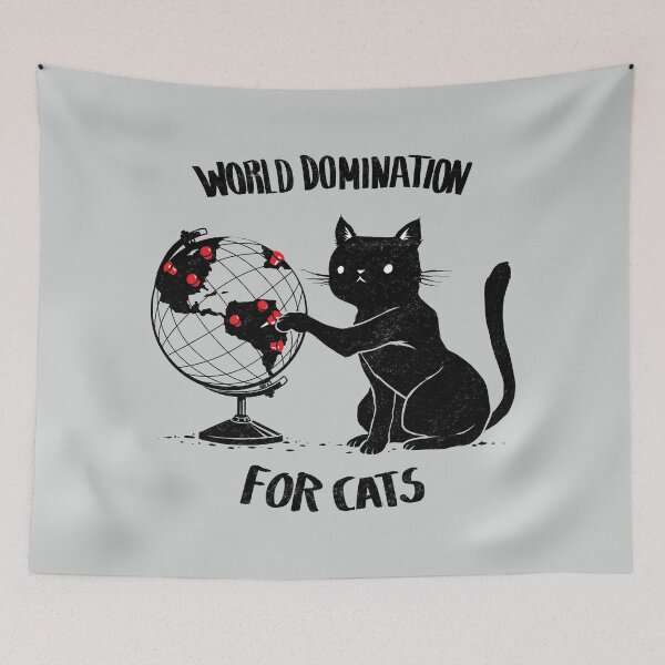 Item preview, World Domination for Cats designed and sold by Tobe Fonseca®.