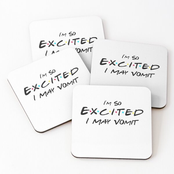 Item preview, I'm so excited I may vomit designed and sold by 1994FRIENDS2004.