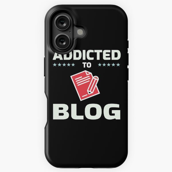 Vista previa del artículo con la obra «Blogging Blogger Blogger Gift», diseñado y vendido por TastefulTees.