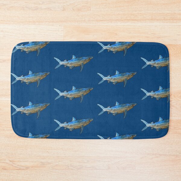 Item preview, Blue Mako Shark Drawing designed and sold by Michelebuttons.